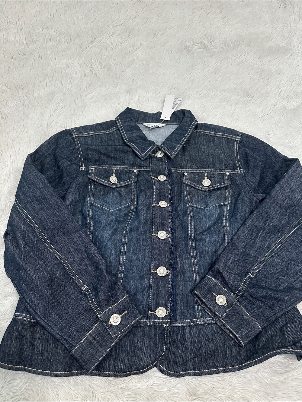 🥕 NWT Christopher & Banks Denim Jacket